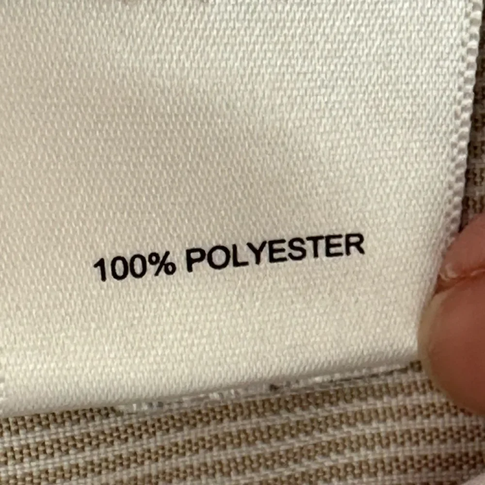 Peter Millar Striped Tan and White Flat Front Pockets Golf Shorts Size 35